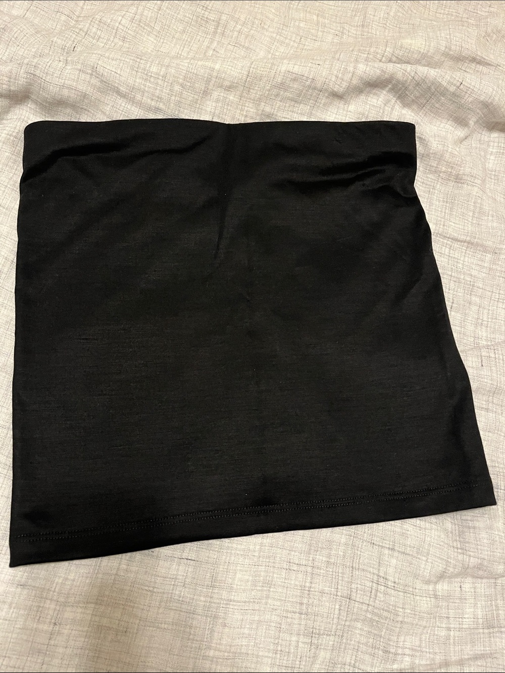 Vincent James black wool tube top - Picture 3 of 6